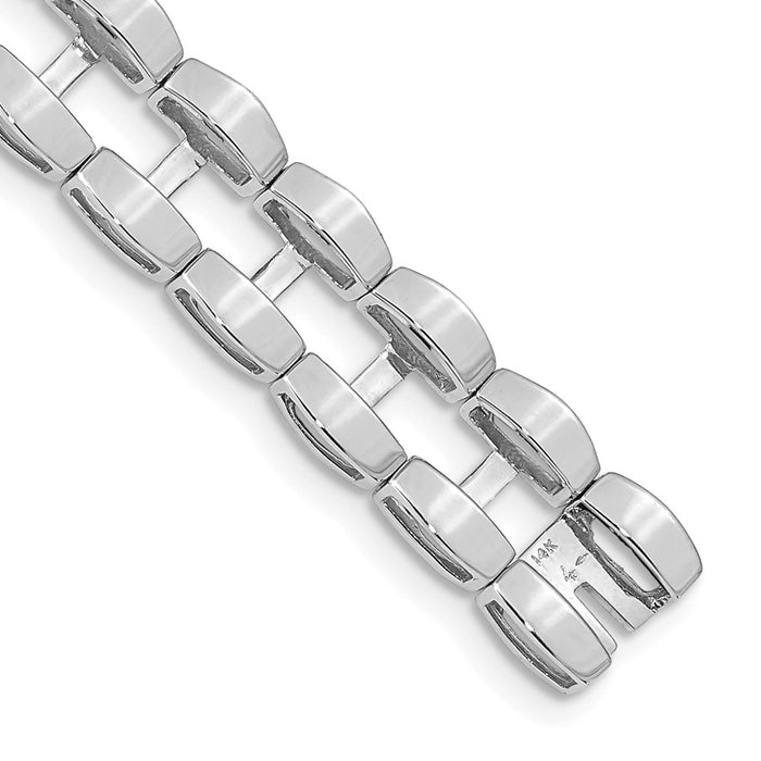 High-Quality 14K White Gold Tennis Jacket Setting - Stylish & Affordable Price-1