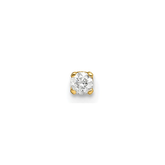 Buy Stylish 14K Gold Single Diamond Stud Earring - Luxury at an Affordable Price