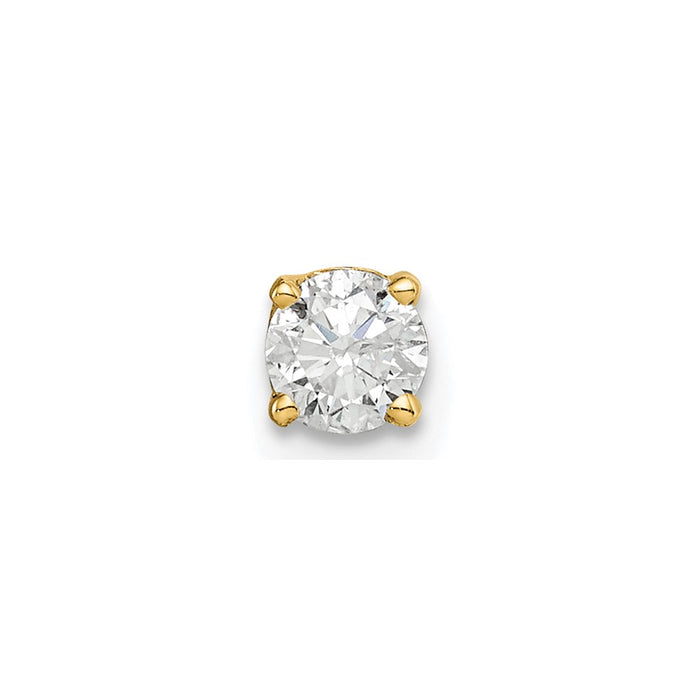 Shop 14K Gold Diamond Stud Earring - Stylish 0.85mm, Affordable Luxury!-1