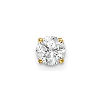 High-Quality 14K Gold Single Diamond Stud Earring - Stylish Luxury Value
