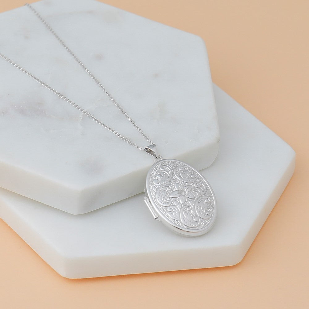 Shop Exclusive 14K White Gold Diamond-Cut Cable Chain - 18-Inch, 0.95mm Thick