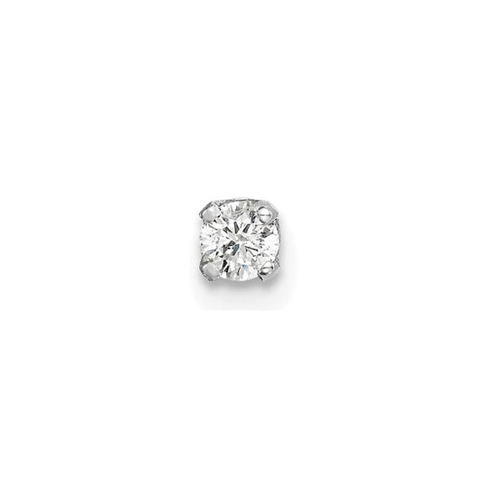 Exclusive 14K White Gold Diamond Stud Earrings Set - Stylish & Affordable Luxury