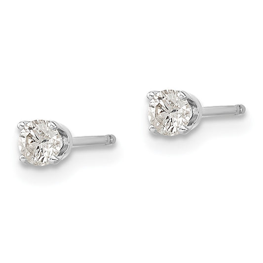 Buy Exclusive 14K White Gold Diamond Stud Earrings - 0.85 Carats, Stylish Set