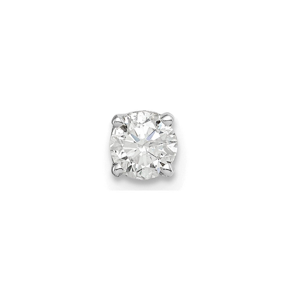 Shop Stylish 14K White Gold AA Quality Diamond Stud Earrings - Complete Set
