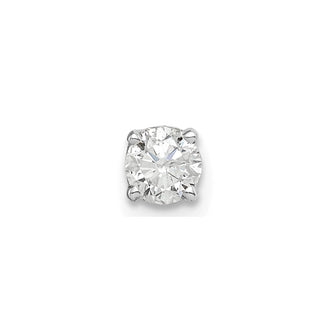 Shop Stylish 14K White Gold AA Quality Diamond Stud Earrings - Complete Set