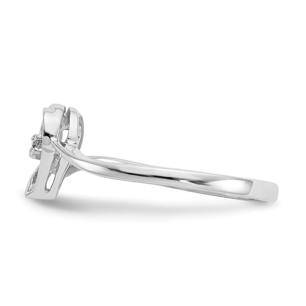 Shop Exclusive 14K White Gold Heart-Shaped Diamond Ring - Stylish & Affordable