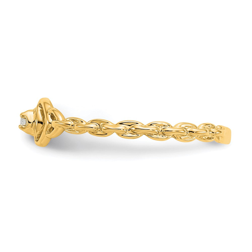 Exclusive 14K Gold Diamond Heart Ring - Stylish Design, Affordable Luxury