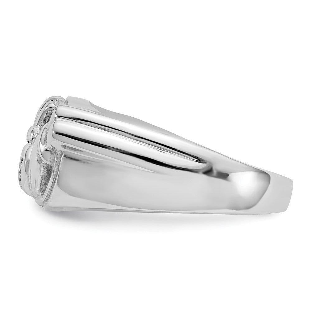 Exclusive 14K White Gold AAA Diamond Ring - Stylish & Affordable Luxury