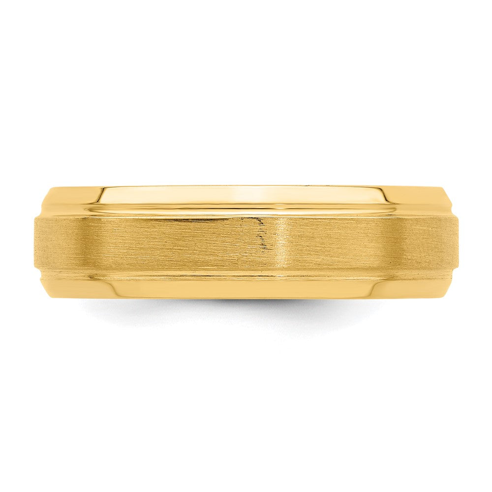 Shop Exclusive 14K Yellow Gold 6mm Comfort Fit Wedding Band - Stylish & Lightweight