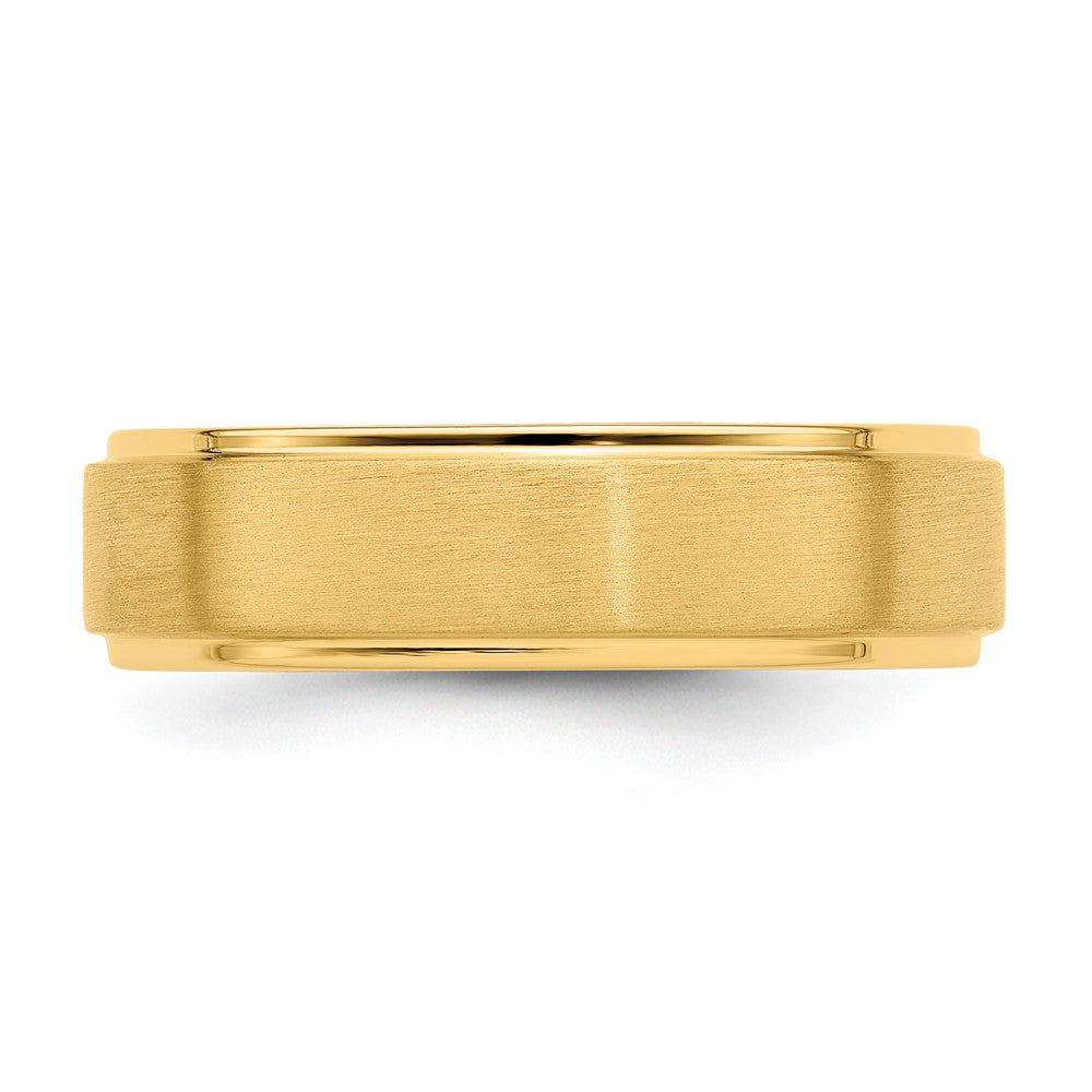 Shop 14K Yellow Gold 6mm Lightweight Wedding Band - Stylish Comfort Fit Size 8