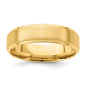Shop Stylish 14K Yellow Gold 6mm Comfort Fit Wedding Band - Size 13-7
