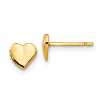 Shop Exclusive 14K Gold Heart-Shaped Earrings | Stylish & High-Quality Design